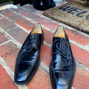 Monte Cristo Black Dress Oxfords size 10W with original packaging